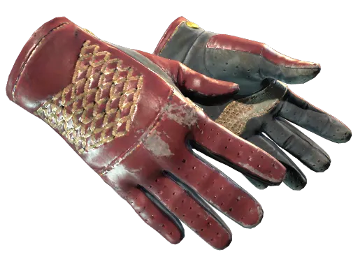 ★-driver-gloves-rezan-the-red-field-tested-common