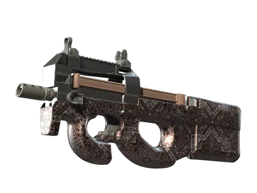 p90-baroque-red-minimal wear-rare