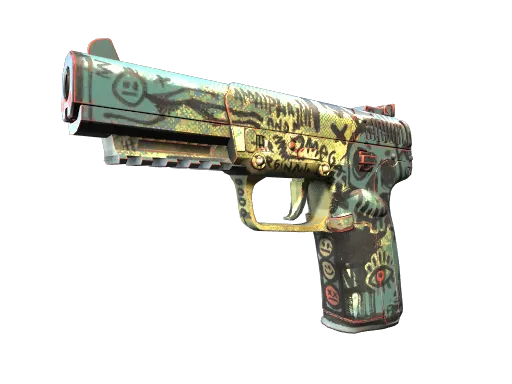 stattrak™-five-seven-scrawl-minimal wear-rare