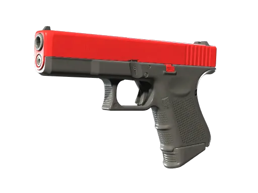 glock-18-candy-apple-minimal wear-rare