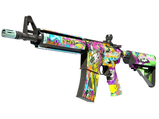 m4a4-in-living-color-minimal wear-ancient