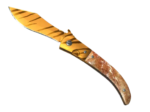 ★-navaja-knife-tiger-tooth-minimal wear-ancient