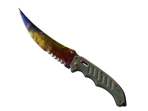 ★-flip-knife-marble-fade-minimal wear-ancient