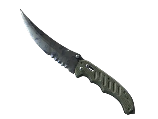 ★-flip-knife-stained-minimal wear-ancient