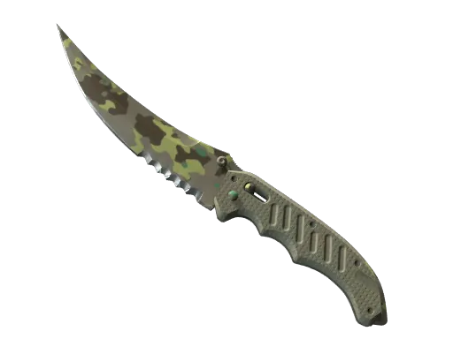 ★-flip-knife-boreal-forest-minimal wear-ancient