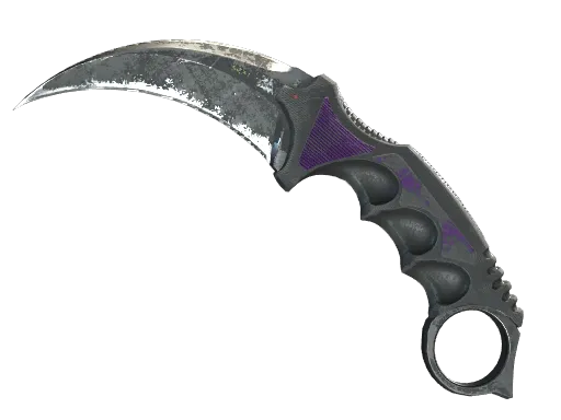 ★-karambit-ultraviolet-battle-scarred-ancient