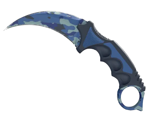 ★-karambit-bright-water-minimal wear-ancient